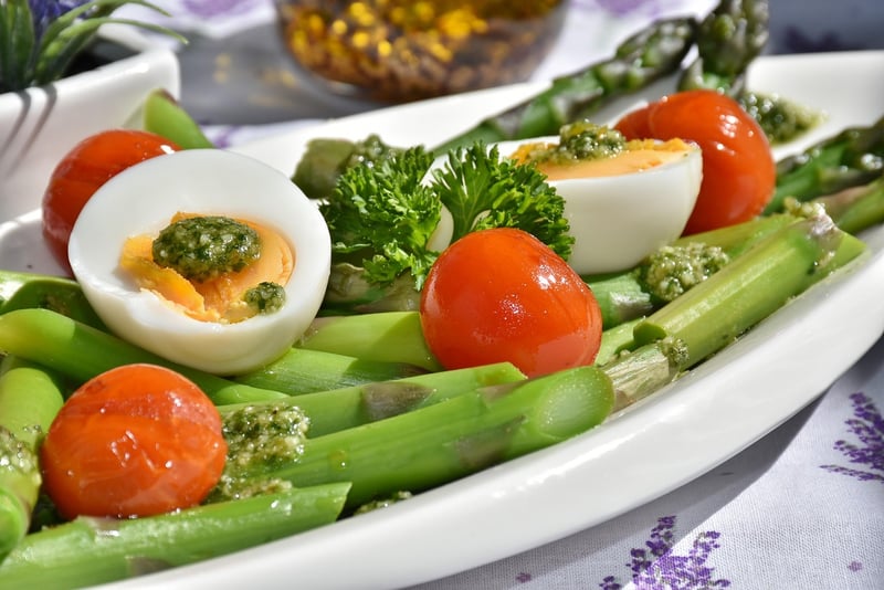 Asparagus and Goat Cheese Tart